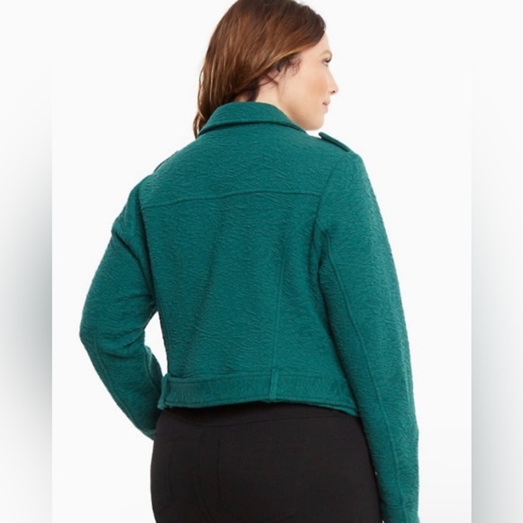 Torrid green Moto Jacket - Picture 3 of 6